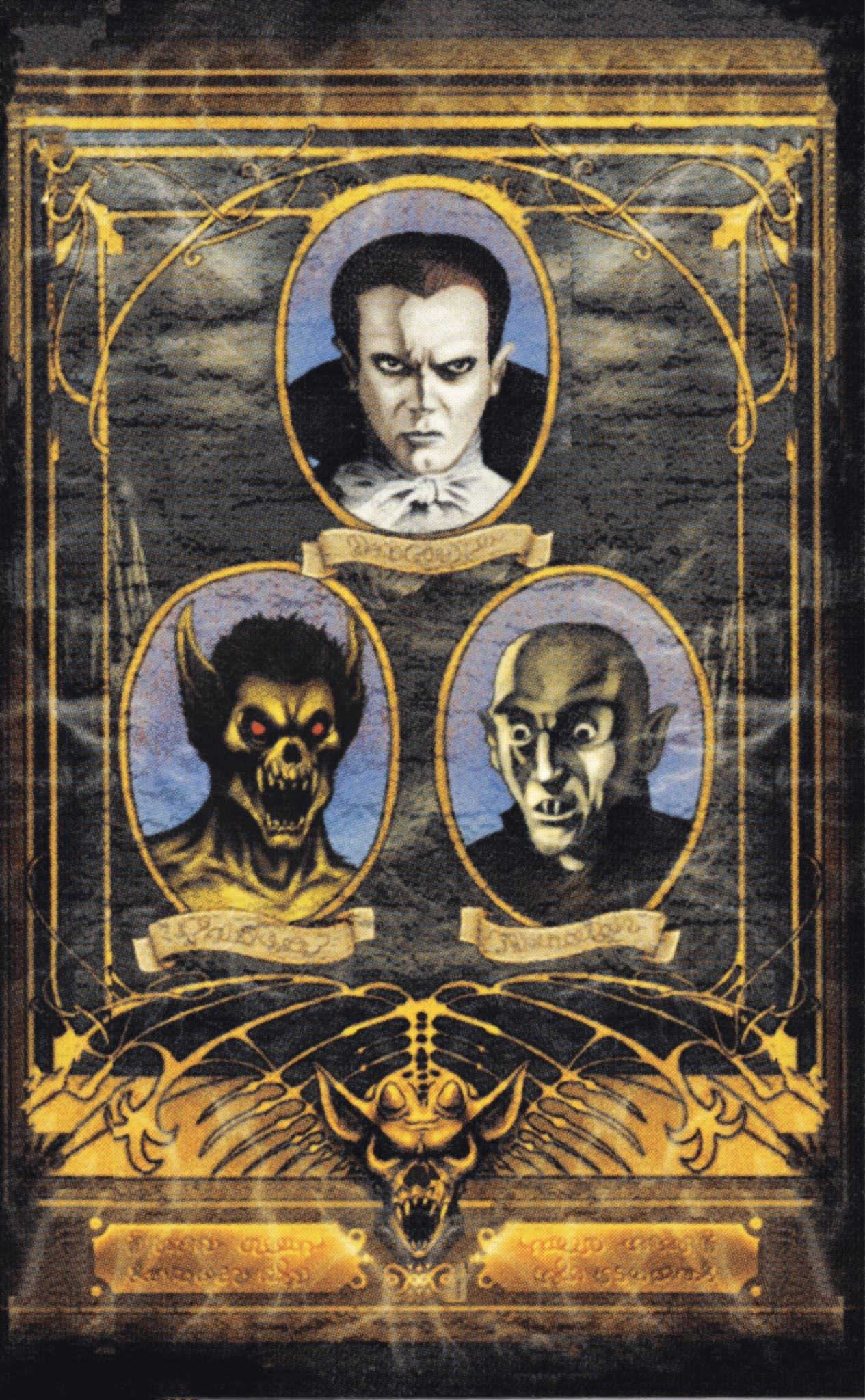 Ilustración de la baraja Vampiro